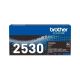 picture of brother TN2530 in the box, displays the amount of pages