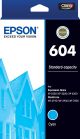 Epson 604 (C13T10G292) Genuine Cyan Inkjet Cartridge - 130 pages
