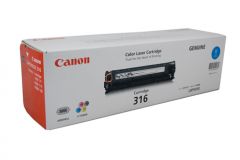 Canon CART316 Genuine Cyan Toner Cartridge - 1,500 pages