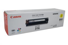 Canon CART316 Genuine Yellow Toner Cartridge - 1,500 pages