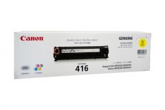 Canon CART416 Genuine Yellow Toner Cartridge -1,500 pages