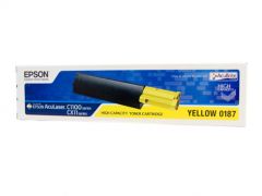 Epson S050187 Genuine Yellow Toner Cartridge - 4,000 pages