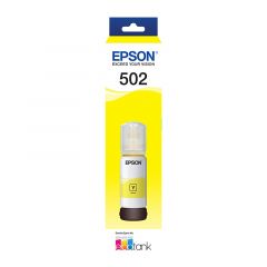 Genuine Epson T502 EcoTank Yellow Ink Bottle [C13T03K492]