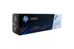 HP #128A Genuine Cyan Toner CE321A - 1,300 pages
