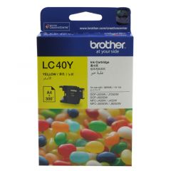 Brother LC40 Genuine Yellow Ink Cartridge - up to 300 pages