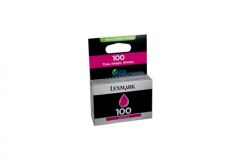 Lexmark #100 Genuine  Magenta Ink Cartridge - 200 pages