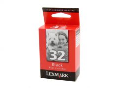 Lexmark #32 Genuine Black Ink Cartridge - 200 pages