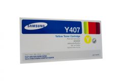 Samsung CLTY407S Genuine Yellow Toner - 1,000 pages