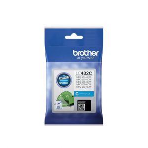 Brother LC-432C Genuine Cyan Ink Cartridge - 550 pages