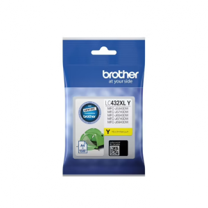 Genuine Brother LC432XLY High Yield Yellow Ink Cartridge