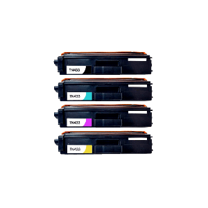 4-Pack Brother TN-443 Compatible Toner Combo [1BK,1C,1M,1Y]