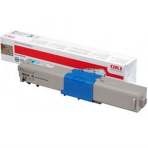 Oki C301/C321/MC342dnw Genuine Cyan Toner Cartridge 1,500 pages ( 44973547)