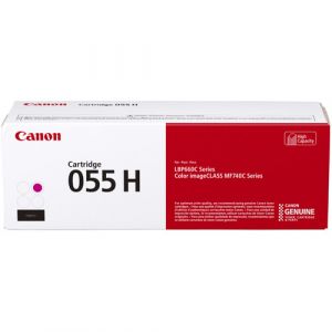 Canon CART-055H Genuine Magenta High Capacity Toner Cartridge - 5,900 pages 