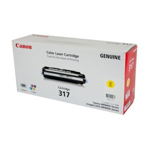 Canon CART317 Genuine Yellow Toner Cartridge - 4,000 pages