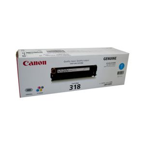 Canon CART318 Genuine Cyan Toner Cartridge - 2,400 pages