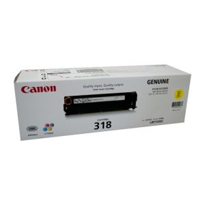 Canon CART318 Genuine Yellow Toner Cartridge - 2,400 pages