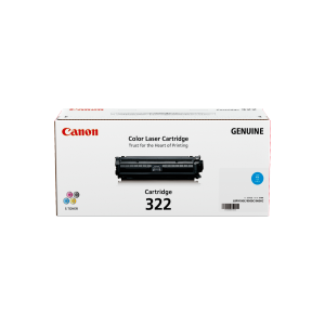 Canon CART322 Genuine Cyan Toner Cartridge - 7,500 pages