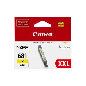 Canon CLI681XXL Genuine Yellow Ink Cartridge - 760 pages 