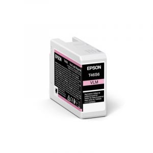 Epson T46S6 Light Magenta UltraChrome Pro10 Genuine Ink Cartridge 25ml C13T46S600