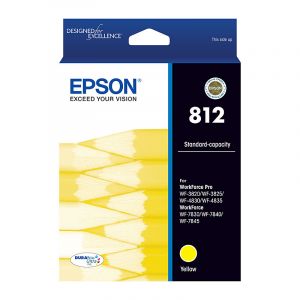 Epson 812 (C13T05D492) Genuine Yellow Ink Cartridge