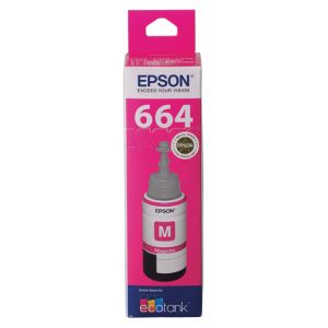 Epson T664 Genuine Magenta Eco Tank Ink Bottle