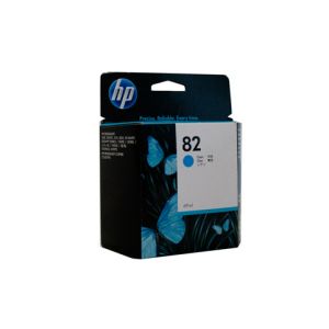 HP #82 Genuine Cyan Ink Cartridge C4911A - 3,200 pages
