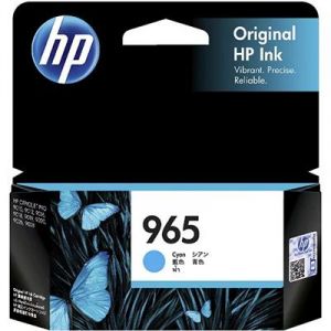 HP 965 Genuine Cyan Ink Cartridge 3JA77AA - 700 pages