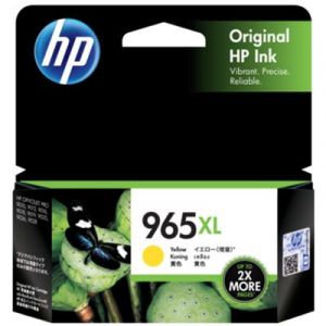 HP 965XL Genuine Yellow High Yield Inkjet Cartridge 3JA83AA - 1,600 Pages