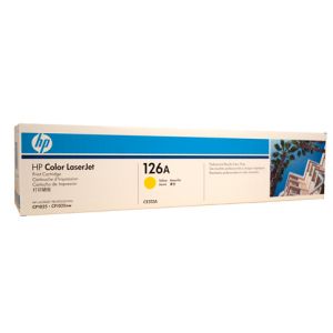 HP #126A Genuine Yellow Toner CE312A - 1,000 pages