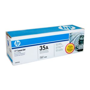 HP #35A Genuine Black Toner CB435A - 1,500 pages