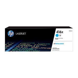 HP 416X W2041X Genuine Cyan High Yield Toner Cartridge - 6,000 pages