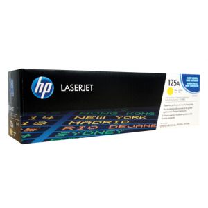 HP #125A Genuine Yellow Toner CB542A - 1,400 pages