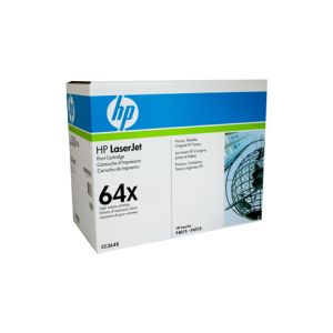 HP 64x Genuine High Yield Black Toner Cartridge CC364X - 24,000 pages
