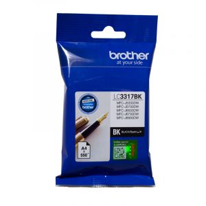 Brother LC3317 Genuine Black Ink Cartridge - up to 550 pages