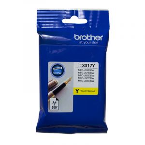 Brother LC3317 Genuine Yellow Ink Cartridge - up to 550 pages