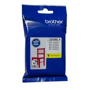 Brother LC3319XL Genuine Yellow Ink Cartridge - up to 1500 pages