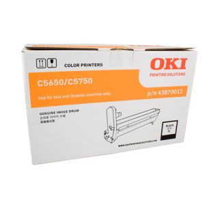 Oki C5650/C5750 Genuine Black Drum Unit 20,000 pages (43870012)