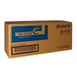 Kyocera TK5154 Genuine Cyan Toner - 10,000 pages