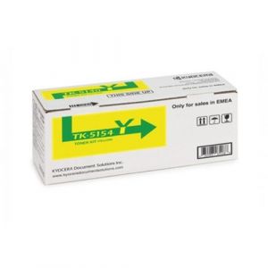 Kyocera TK5154 Genuine Yellow Toner - 10,000 pages